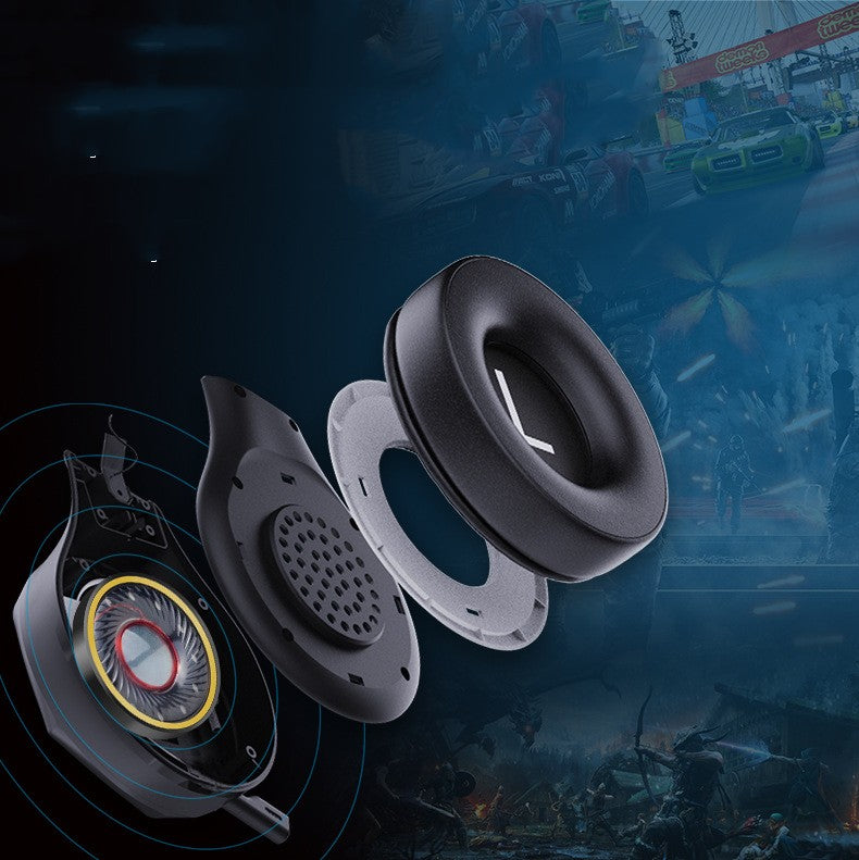 AuraWave Bluetooth Gaming Headset