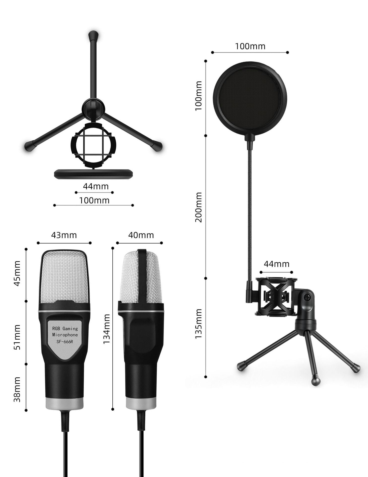 StudioPro Desktop Conference Microphone